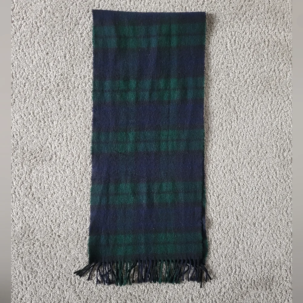 Brooks Brothers Lambswool Tartan Scarf